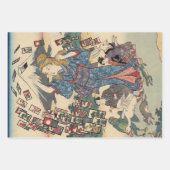 Alice Lost in Japan | Ukiyo-e Inpakpapier Vel (Voorkant 2)