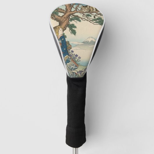 Alice Lost in Japan | Ukiyo-e Mad Journey Golfheadcover (Voorkant)