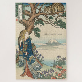 Alice Lost in Japan | Ukiyo-e Mad Journey Legpuzzel