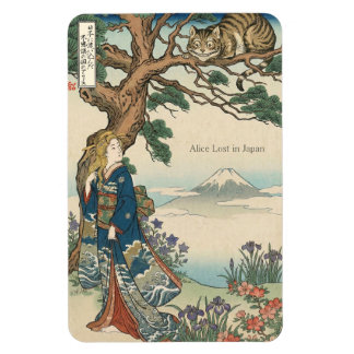 Alice Lost in Japan | Ukiyo-e Mad Journey Magneet
