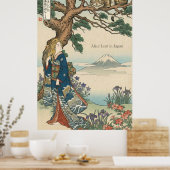 Alice Lost in Japan | Ukiyo-e Mad Journey Poster (Keuken)