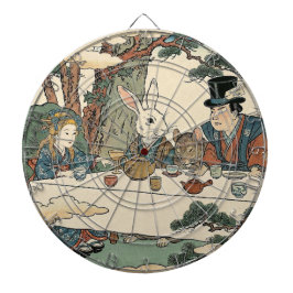 Alice Lost in Japan | Ukiyo-e Mad Tea Party Dartbord