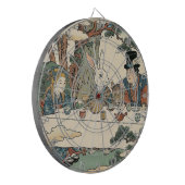 Alice Lost in Japan | Ukiyo-e Mad Tea Party Dartbord (Voorkant Links)