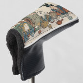 Alice Lost in Japan | Ukiyo-e Mad Tea Party Golfheadcover (3/4 voorkant)