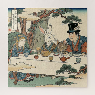 Alice Lost in Japan | Ukiyo-e Mad Tea Party Legpuzzel