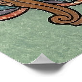 Alice Lost in Japan | Ukiyo-e Mad Tea Party Poster (Hoek)