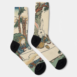 Alice Lost in Japan | Ukiyo-e Mad Tea Party Sokken