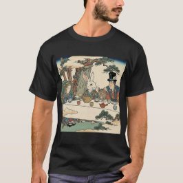 Alice Lost in Japan | Ukiyo-e Mad Tea Party T-shirt