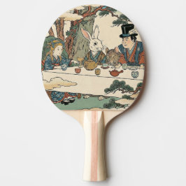 Alice Lost in Japan | Ukiyo-e Mad Tea Party Tafeltennisbatje