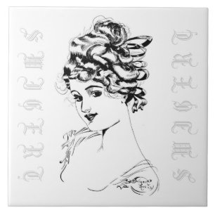 Alice M. McPherrin door Russell L. Swigert 1917 ar Tegeltje