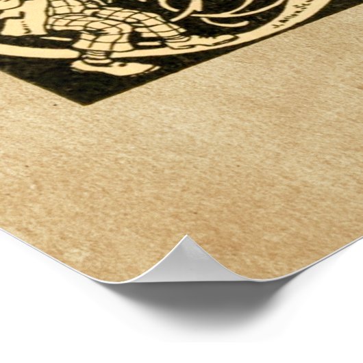 Alice - Mad Hatter 1865 Poster (Hoek)