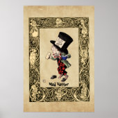 Alice - Mad Hatter 1865 Poster (Voorkant)