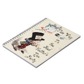 Alice - Mad Hatter Tea Party 1865 Notitieboek (Linkerzijde)