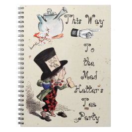 Alice - Mad Hatter Tea Party 1865 Notitieboek