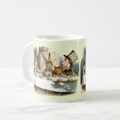 Alice Mad Hatter Tea Party Koffiemok (Voorkant links)