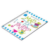 Alice Mad Tea Party Wonderland Whimsical Notitieboek (Linkerzijde)