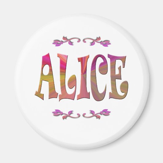 Alice Magnet (Voorkant)