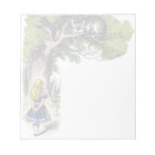 Alice Meets Cheshire Notitieblok (Voorkant)