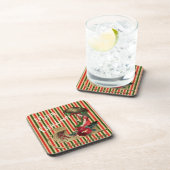 Alice Merry Kerstmis Bier Onderzetter (Rechterzijde)