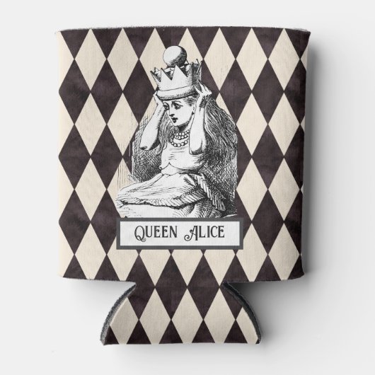 Alice met Crown Harlequin Blikjeskoeler (Voorkant)