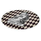 Alice met Crown Harlequin Snijplank (Hoek)