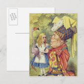 Alice met de Duchess Briefkaart (Voorkant / Achterkant)