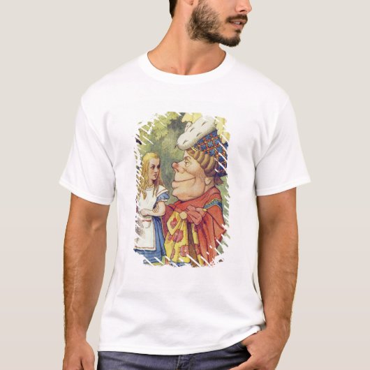 Alice met de Duchess T-shirt (Voorkant)