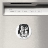 Alice met de witte koningin magneet (Insitu (Vaatwasser))