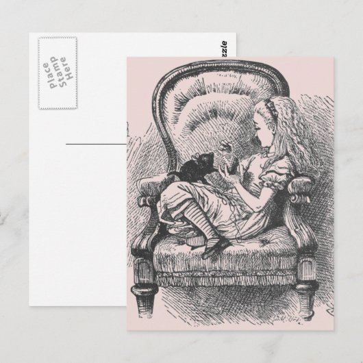 Alice met Dinah Briefkaart (Voorkant / Achterkant)