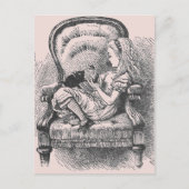 Alice met Dinah Briefkaart (Voorkant)