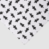 Alice met Drink-ik-flesje Silhouette CUSTOM COLOR Tissuepapier (Detail)