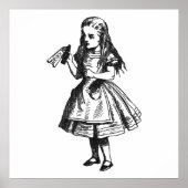 Alice met 'Drink me' fles Poster (Voorkant)