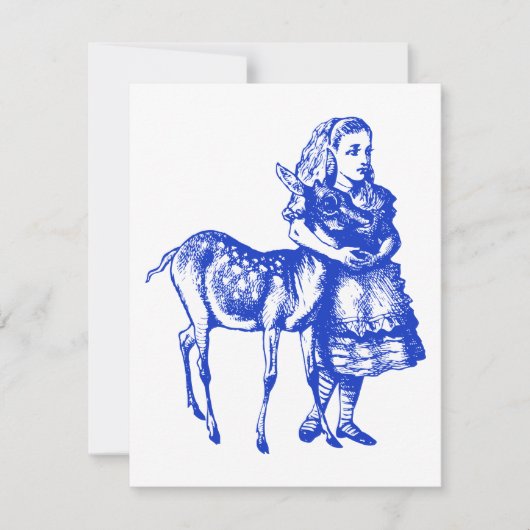 Alice met Fawn Prom-bod Kaart (Voorkant)