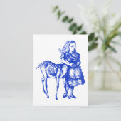 Alice met Fawn Prom-bod Kaart (Staand voorkant)