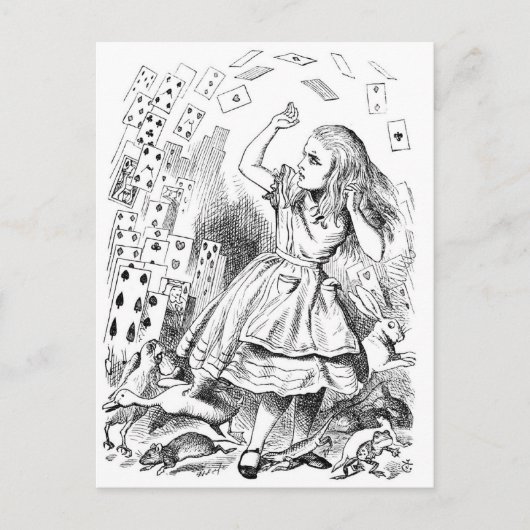 Alice met kaarten (Voorkant)