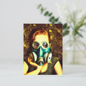 Alice met Red Hair in een Briefkaart met een gasma (Staand voorkant)