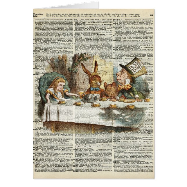 Alice Morning Tea-tijd (Voorkant)