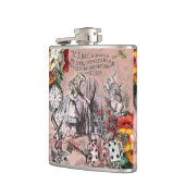 alice nonsens wonderland gordijn heupfles (Links)