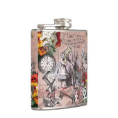 alice nonsens wonderland gordijn heupfles (Rechts)