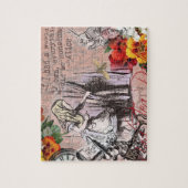 alice nonsens wonderland gordijn legpuzzel (Verticaal)