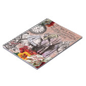 alice nonsens wonderland gordijn notitieboek (Linkerzijde)