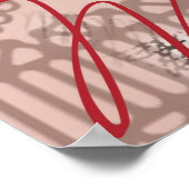 alice nonsens wonderland gordijn poster (Hoek)