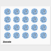 Alice Not mezelf Ronde Sticker (Vel)