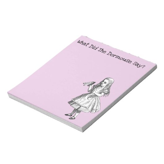  Alice Notitieblok (Linkerzijde)