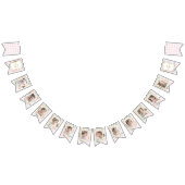 Alice Onederland, 1e verjaardag, maandelijkse foto Vlaggetjes (Alle)