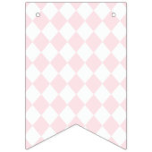 Alice Onederland, 1e verjaardag, maandelijkse foto Vlaggetjes (Eerste vlag)