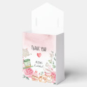 Alice Onederland Mad Tea Party Girl First Birthday Bedankdoosjes (Geopend)