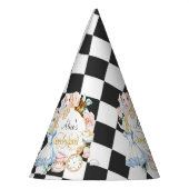 Alice Onederland, theefeest, meisje 1e verjaardag Feesthoedjes (Links)