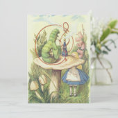 Alice ontmoet de Caterstyle Bedankkaart (Staand voorkant)