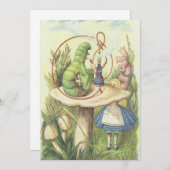 Alice ontmoet de Caterstyle Bedankkaart (Voorkant / Achterkant)